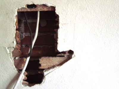 Our hole in the wall